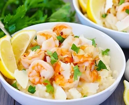 Shrimp Scampi Risotto