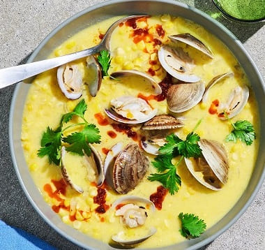 Clam and Sweet Corn Chowder