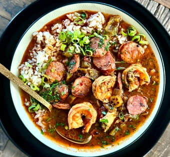 Seafood Gumbo with Andouille Sausage