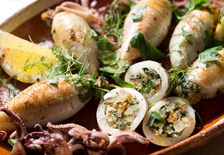 Stuffed Squid