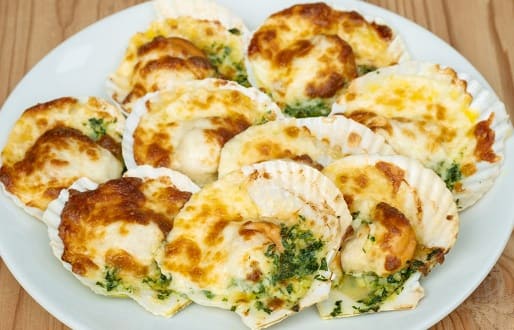 Baked Scallops