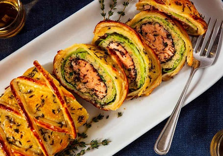 Salmon Wellington