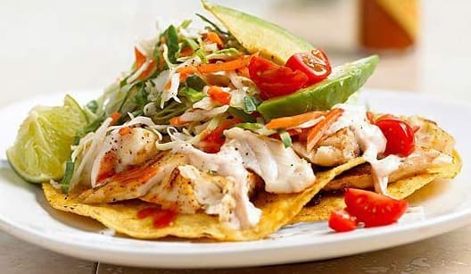 Fish Tostadas