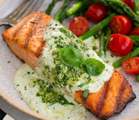 Pesto Salmon