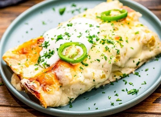 Seafood Enchiladas