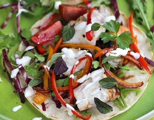 Grilled Swordfish Tacos