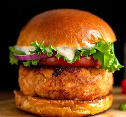 Salmon Burger