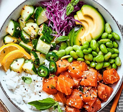 Salmon Poke Bowl