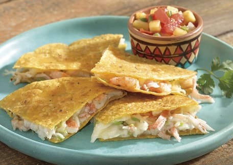 Crab Quesadillas