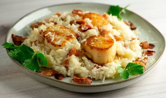 Scallop Risotto