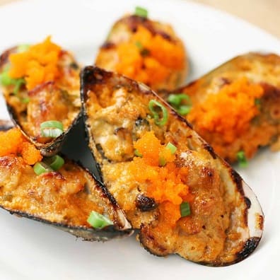 Baked Mussels