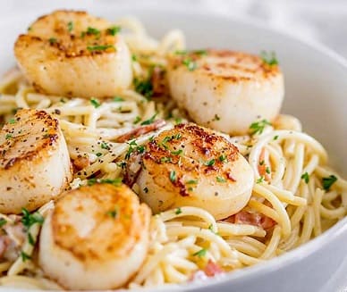 Scallop Pasta