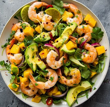 Shrimp and Avocado Salad