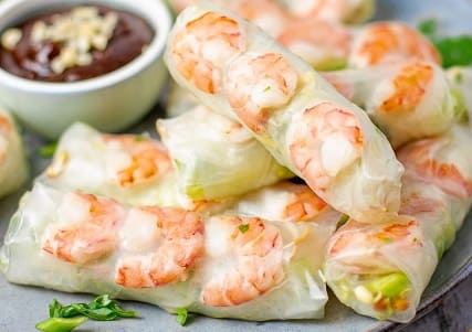 Shrimp Salad Rolls